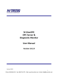 Red Lion N-ViewOPC OPC Server & Diagnostic Monitor User Manual