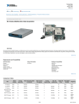 National Instruments PCIe-6361 Datasheet