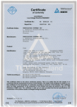 Certificate LVD Test Report `VKO` ( PDF 10,37MB )