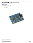 KNJN FX2 ARM development boards
