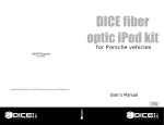 DICE fiber optic iPod kit