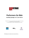Performers Go Web