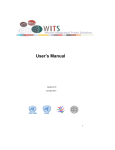User`s Manual - WITS