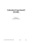 Laboratory Experiment 5 EE348L