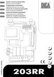 Istruzioni 203RR Rev 07.indd