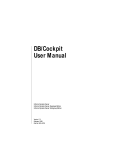 DB/Cockpit User Manual, Version 7.3