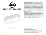 UV LED Bar20 - American Musical Supply
