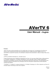 AVerTV 6 - produktinfo.conrad.com
