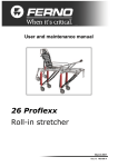 Roll-in Stretcher - 26 Proflexx