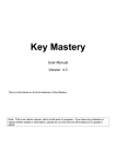Key Mastery Main Module