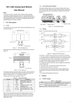 IVC1-2AD Analog Input Module User Manual