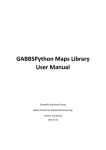GABBSPython Maps Library User Manual