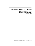 TurboFTP FTP Client User Manual