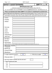 SAFETY QUESTIONNAIRE QMF17v Issue 01