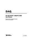 DAQ PCI-DIO-96/PXI™-6508/PCI