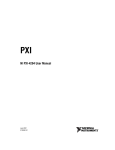 NI PXI-4204 User Manual