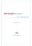 Service definition