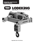 Yale LodeKing Wire Rope Hoist