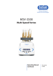 MSV-3500 - User manual