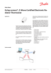 living connect®, Z-Wave Certified Electronic Ra- diator