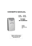 Please read this owner`s Manual carefully before operating the unit.