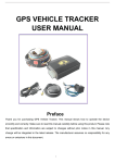 GPS VEHICLE TRACKER USER MANUAL