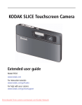 Kodak Slice User Guide Manual pdf