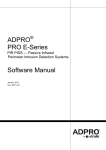 ADPRO PRO E-Series Software Manual