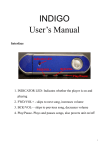 INDIGO User`s Manual