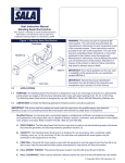 2103675 Standing Seam Roof Anchor Instruction File