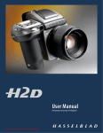Hasselblad H2D User`s Manual