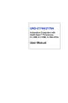 UNO-2174A/2178A User Manual
