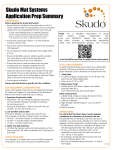 Skudo Mat Systems Application Prep Summary