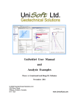 UniSettle4 User Manual and Analysis Examples