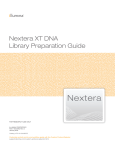 Nextera XT DNA Library Preparation Guide Part - Support