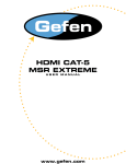 HDMI CAT-5 MSR EXTREME