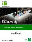 AC-KIT-888HD Audio Module
