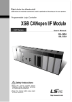 XGB CANopen User Manual