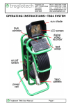 OPERATING INSTRUCTIONS—T804 SYSTEM