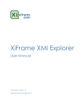 XiFrame XMI Explorer – User Manual