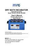DRY BATH INCUBATOR (HEATING BLOCKS)