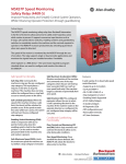 MSR57P Speed Monitoring Safety Relay (440R-S)