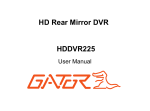 HD Rear Mirror DVR HDDVR225