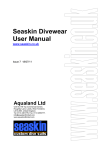 "Seaskin User Manual"