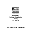 User Manual - Emco Electronics