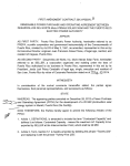 FIRST AMENDMENT CONTRACT 2013-P00070