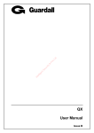 QX User Manual Issue B - Intelligent Security & Fire Ltd