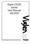 Viglen CX135 Server User Manual VIG705P