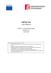 EMTOC (Portal) Benutzerhandbuch