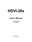 User`s Manual